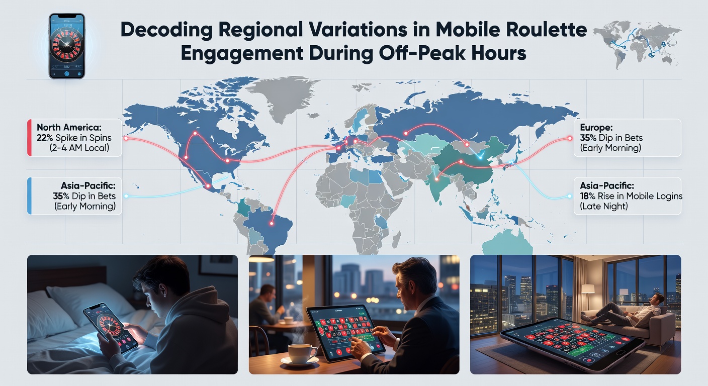 Regional heatmap showing mobile roulette activity variations during off-peak periods