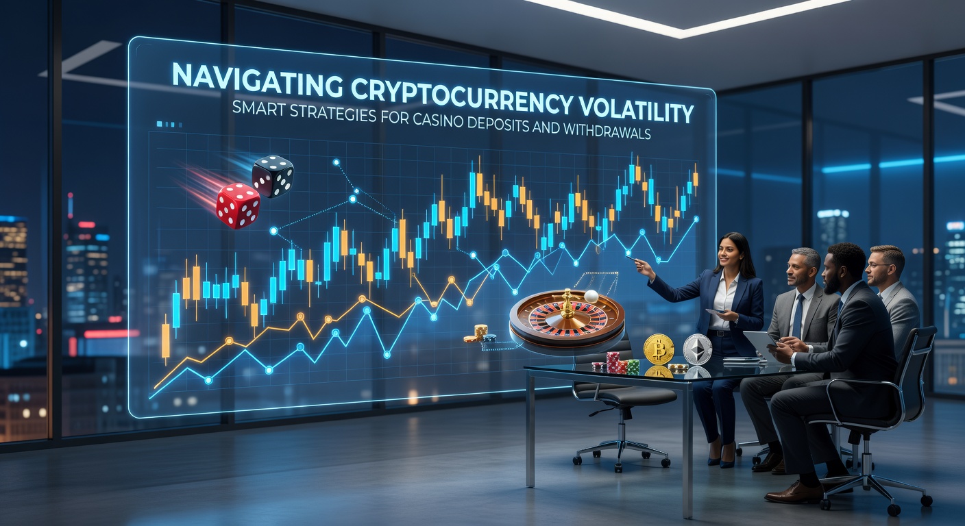 Dynamic chart illustrating Bitcoin's price swings alongside Ethereum fluctuations in recent months, highlighting peaks and troughs relevant to casino transactions